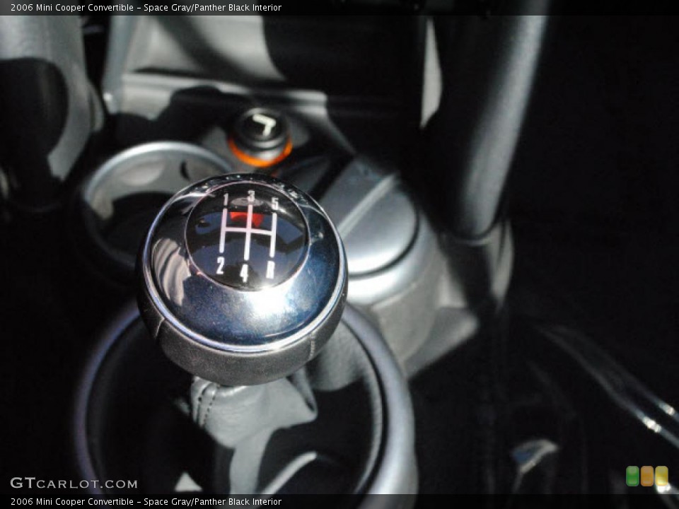Space Gray/Panther Black Interior Transmission for the 2006 Mini Cooper Convertible #46529829