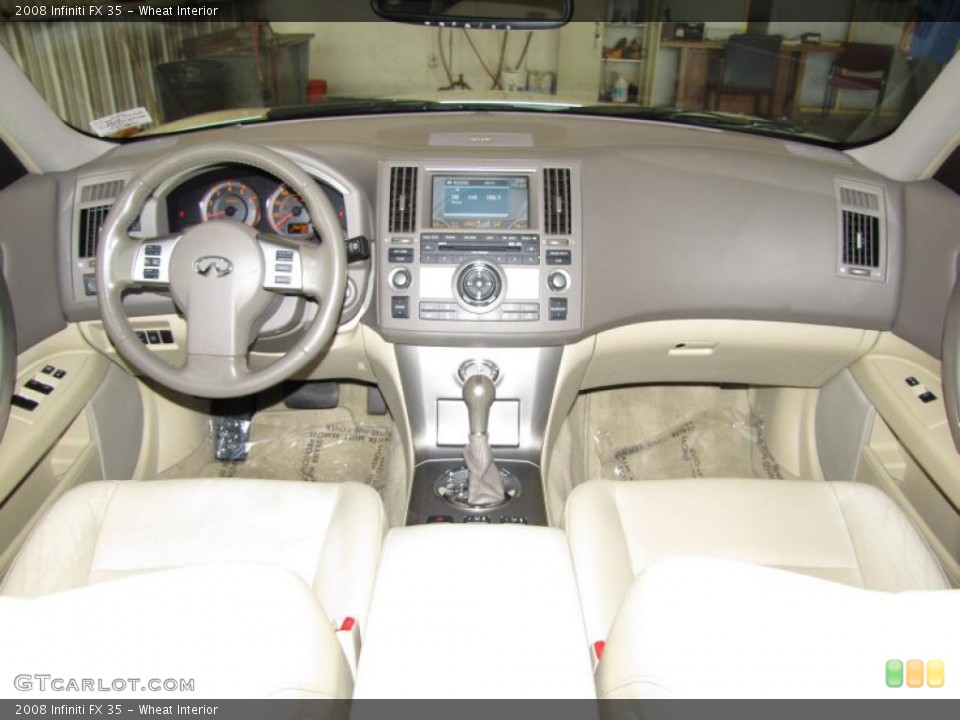 Wheat Interior Dashboard for the 2008 Infiniti FX 35 #46530537