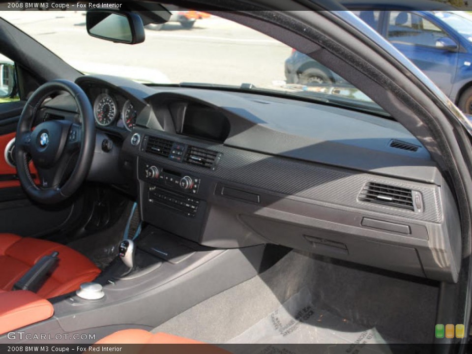 Fox Red Interior Dashboard for the 2008 BMW M3 Coupe #46531743