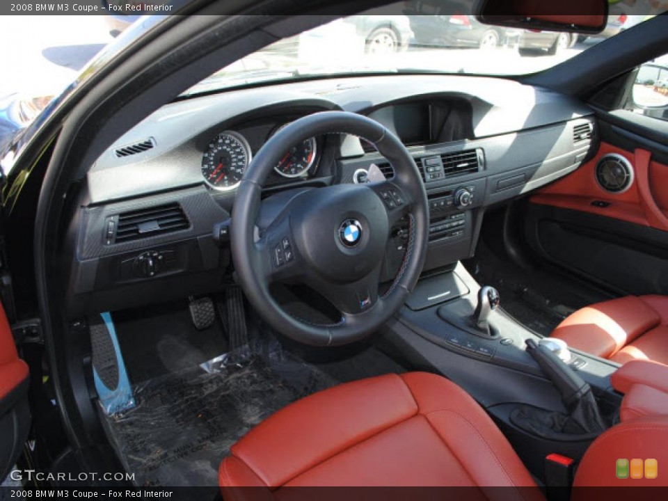 Fox Red Interior Photo for the 2008 BMW M3 Coupe #46531866