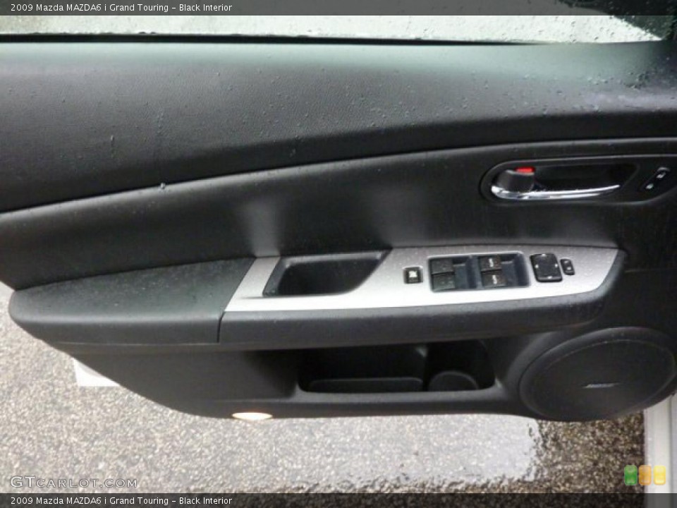 Black Interior Door Panel for the 2009 Mazda MAZDA6 i Grand Touring #46531893