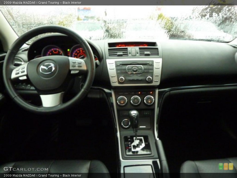 Black Interior Dashboard for the 2009 Mazda MAZDA6 i Grand Touring #46531920