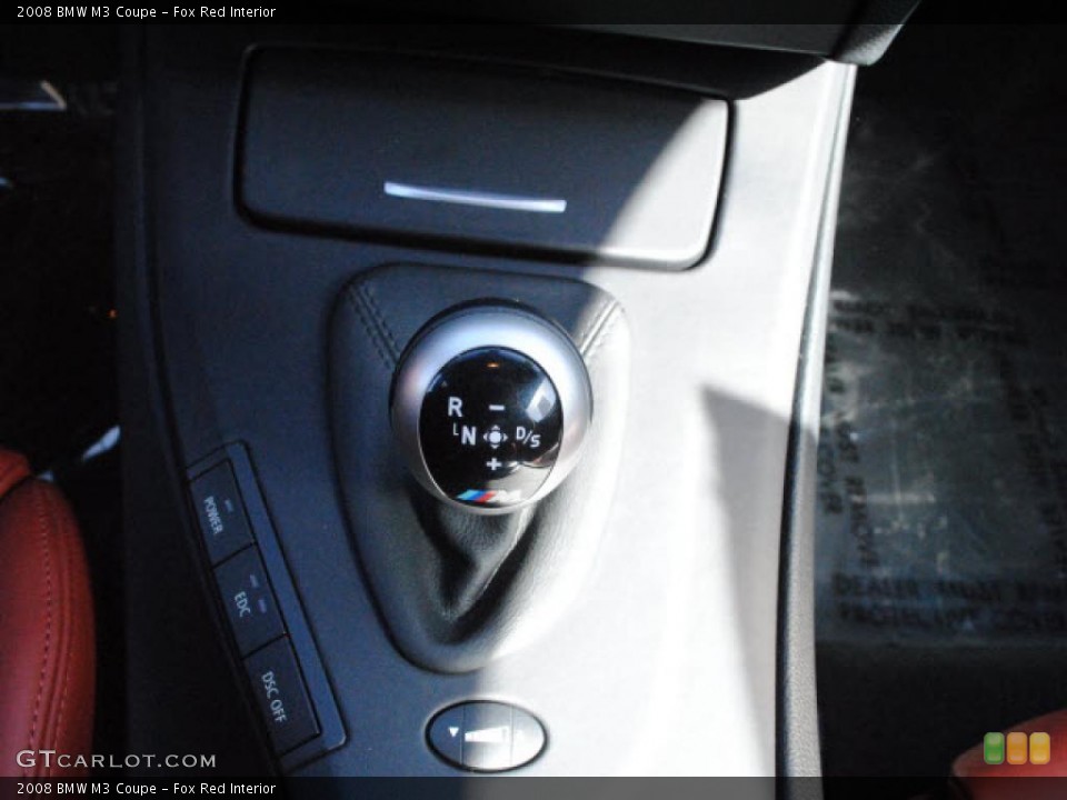 Fox Red Interior Transmission for the 2008 BMW M3 Coupe #46532025