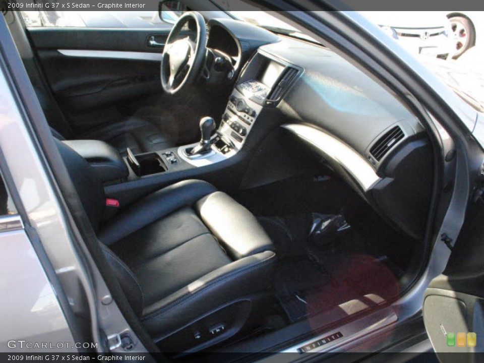 Graphite Interior Photo for the 2009 Infiniti G 37 x S Sedan #46532061