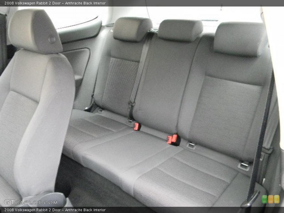Anthracite Black Interior Photo for the 2008 Volkswagen Rabbit 2 Door #46532145