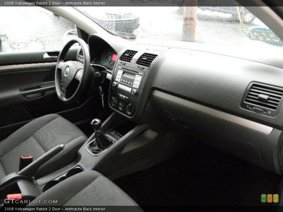 Anthracite Black Interior Dashboard for the 2008 Volkswagen Rabbit 2 Door #46532211