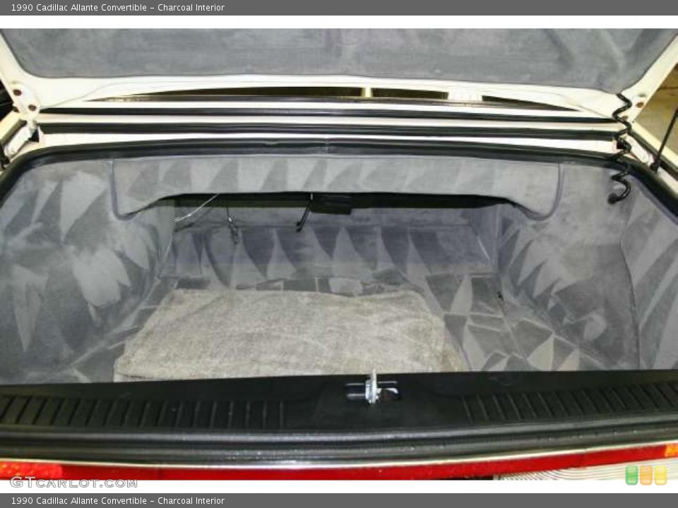 Charcoal Interior Trunk for the 1990 Cadillac Allante Convertible #46533282