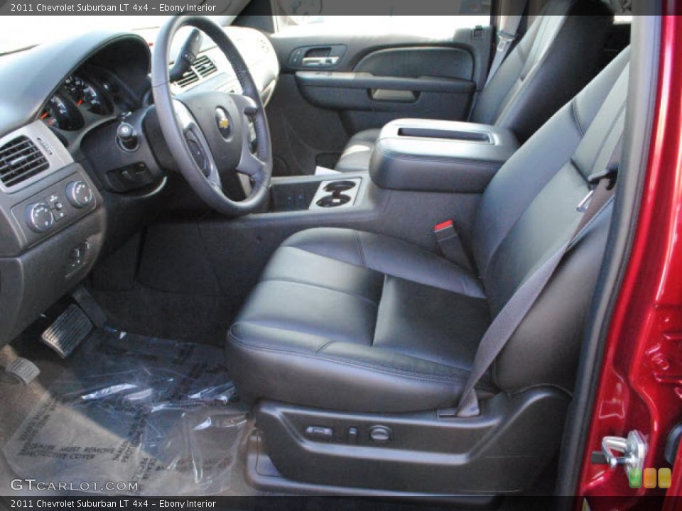Ebony Interior Photo for the 2011 Chevrolet Suburban LT 4x4 #46534140