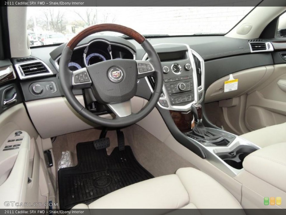 Shale/Ebony Interior Dashboard for the 2011 Cadillac SRX FWD #46537110