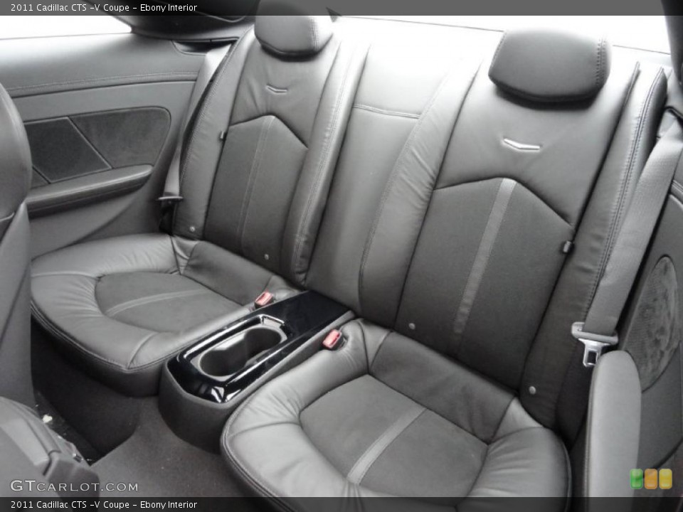 Ebony Interior Photo for the 2011 Cadillac CTS -V Coupe #46537569