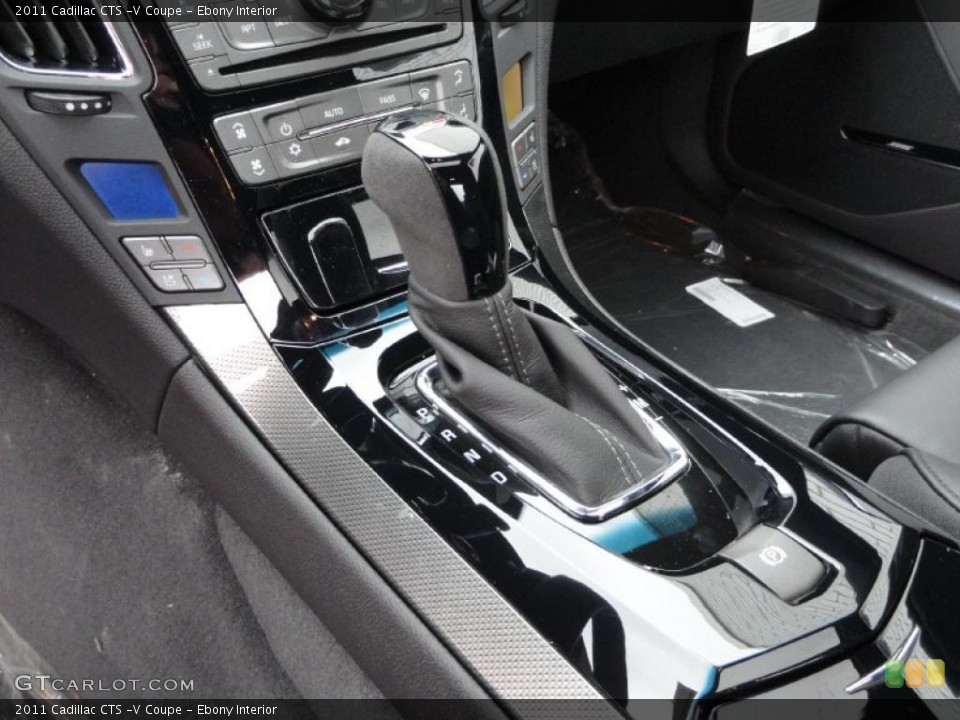 Ebony Interior Transmission for the 2011 Cadillac CTS -V Coupe #46537653