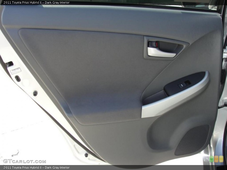 Dark Gray Interior Door Panel for the 2011 Toyota Prius Hybrid II #46537920