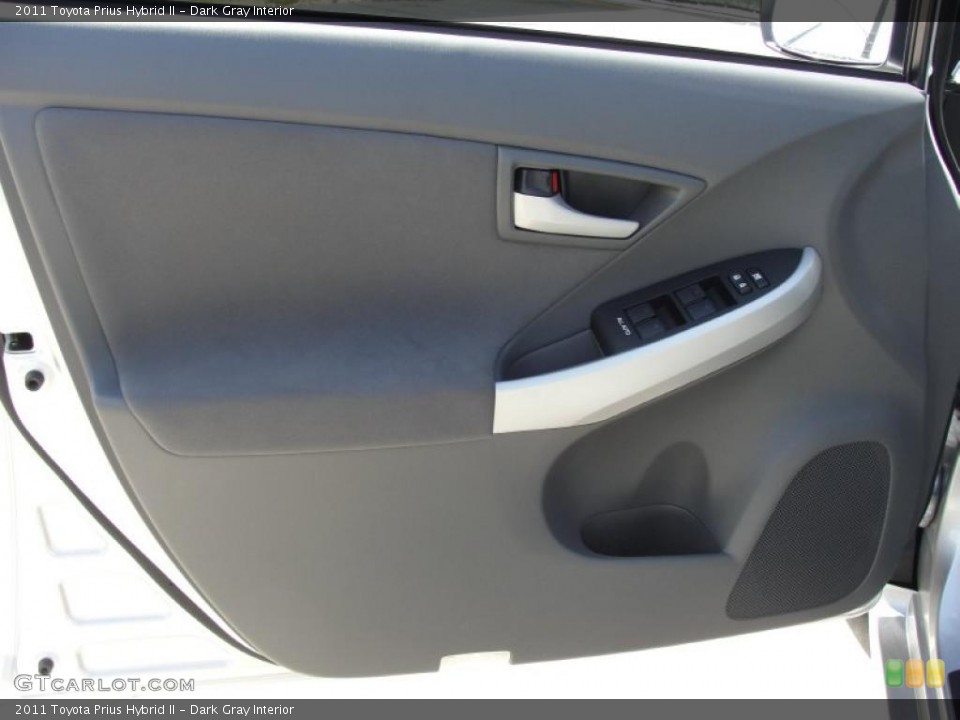 Dark Gray Interior Door Panel for the 2011 Toyota Prius Hybrid II #46537962