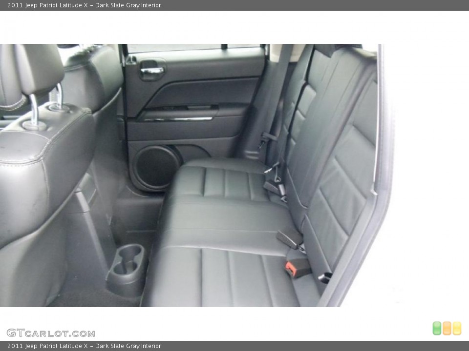 Dark Slate Gray Interior Photo for the 2011 Jeep Patriot Latitude X #46537989