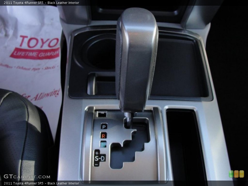 Black Leather Interior Transmission for the 2011 Toyota 4Runner SR5 #46541133