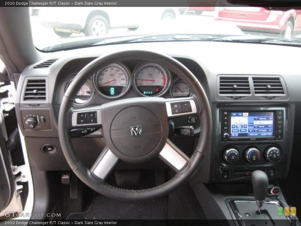 Dark Slate Gray Interior Dashboard for the 2010 Dodge Challenger R/T Classic #46543182
