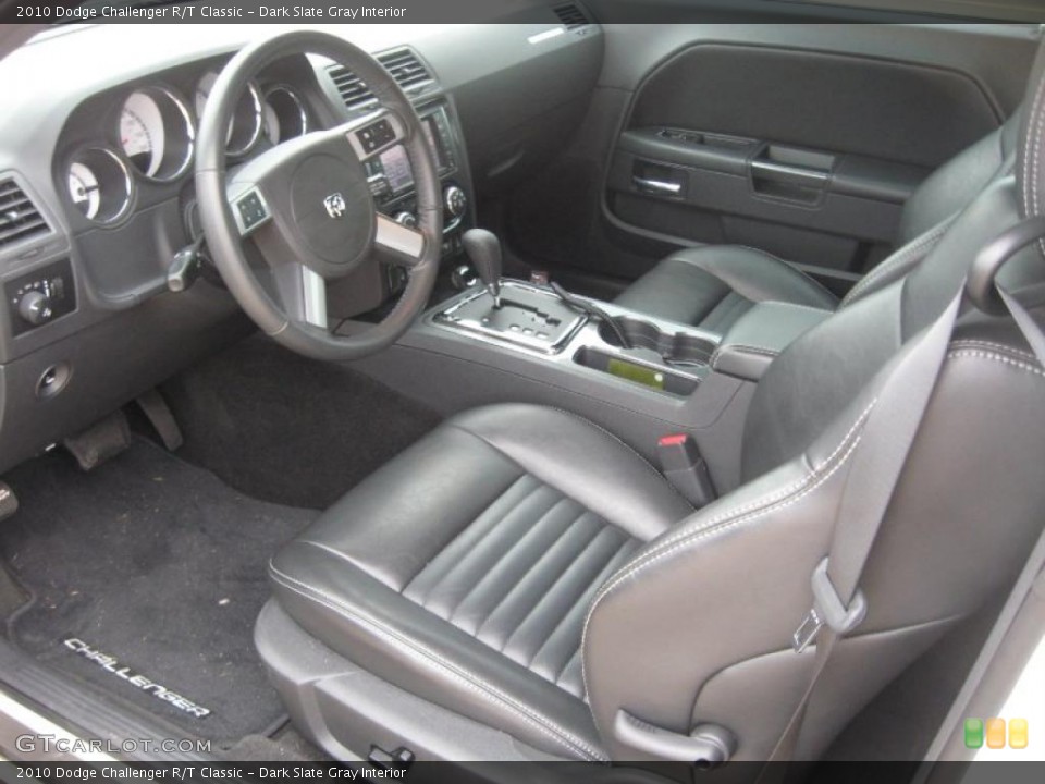 Dark Slate Gray Interior Photo for the 2010 Dodge Challenger R/T Classic #46543188