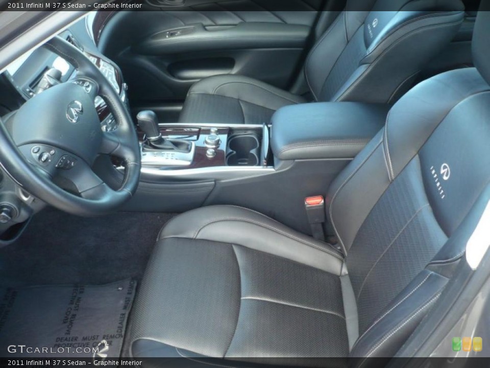 Graphite Interior Photo for the 2011 Infiniti M 37 S Sedan #46546667