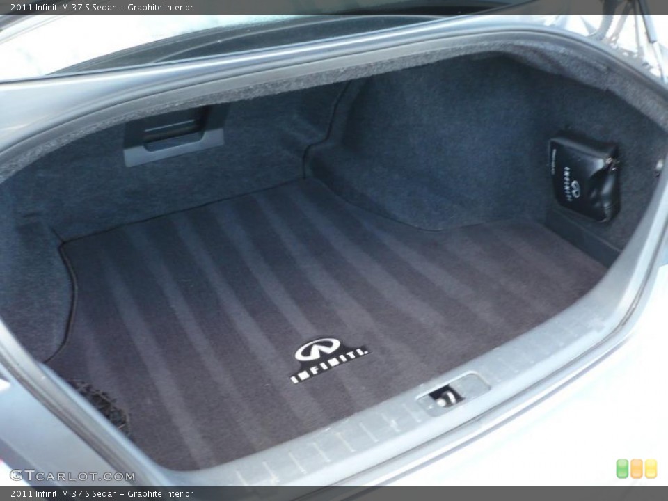 Graphite Interior Trunk for the 2011 Infiniti M 37 S Sedan #46546712