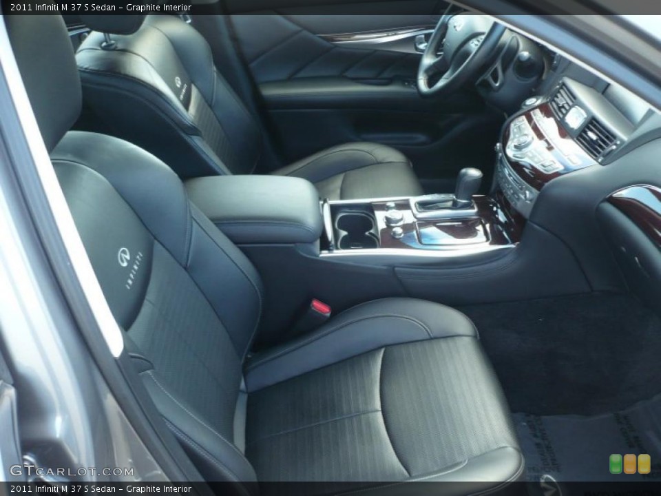 Graphite Interior Photo for the 2011 Infiniti M 37 S Sedan #46546769