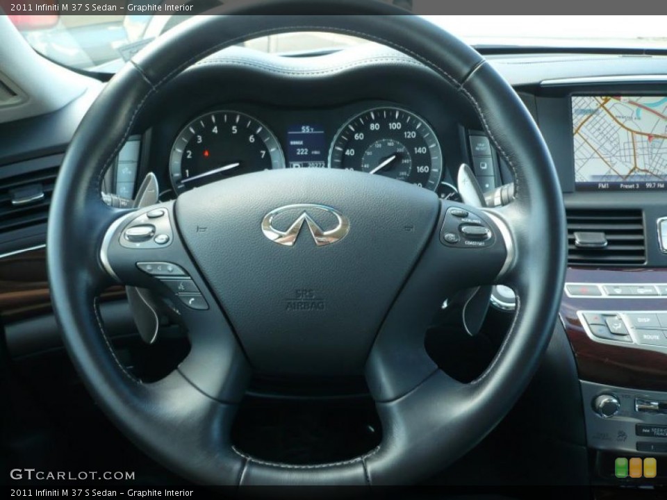 Graphite Interior Gauges for the 2011 Infiniti M 37 S Sedan #46546889