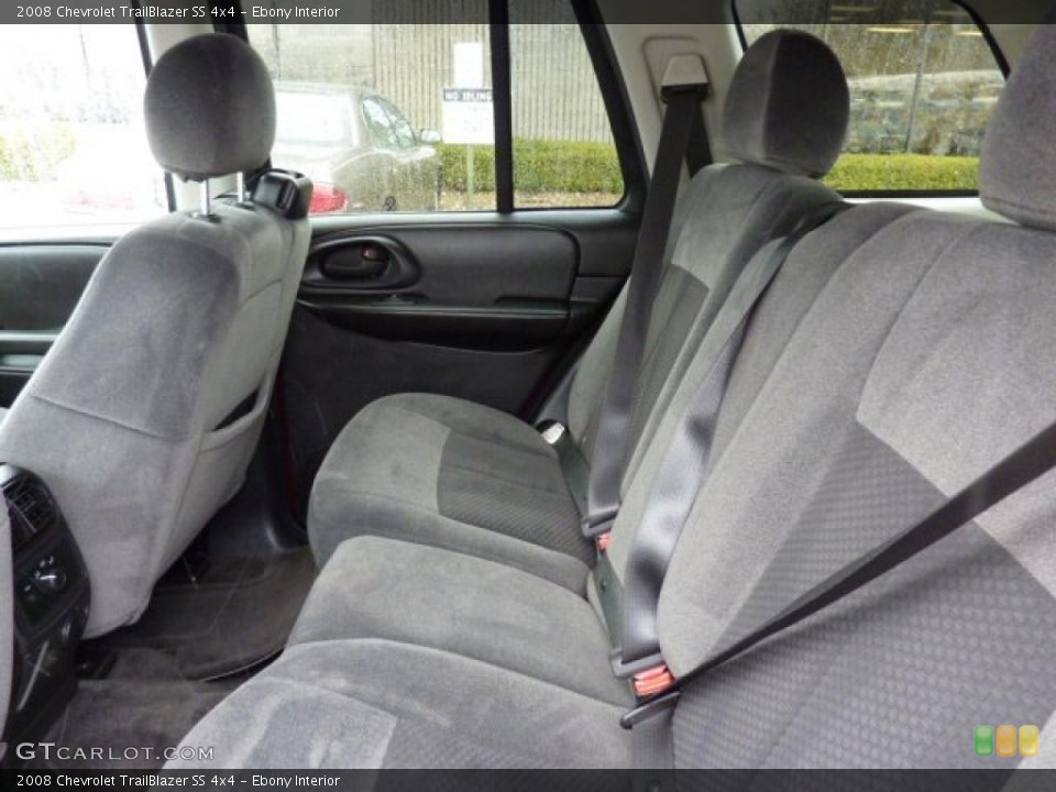 Ebony Interior Photo for the 2008 Chevrolet TrailBlazer SS 4x4 #46547909