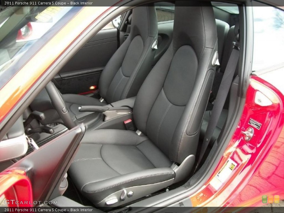 Black Interior Photo for the 2011 Porsche 911 Carrera S Coupe #46548962