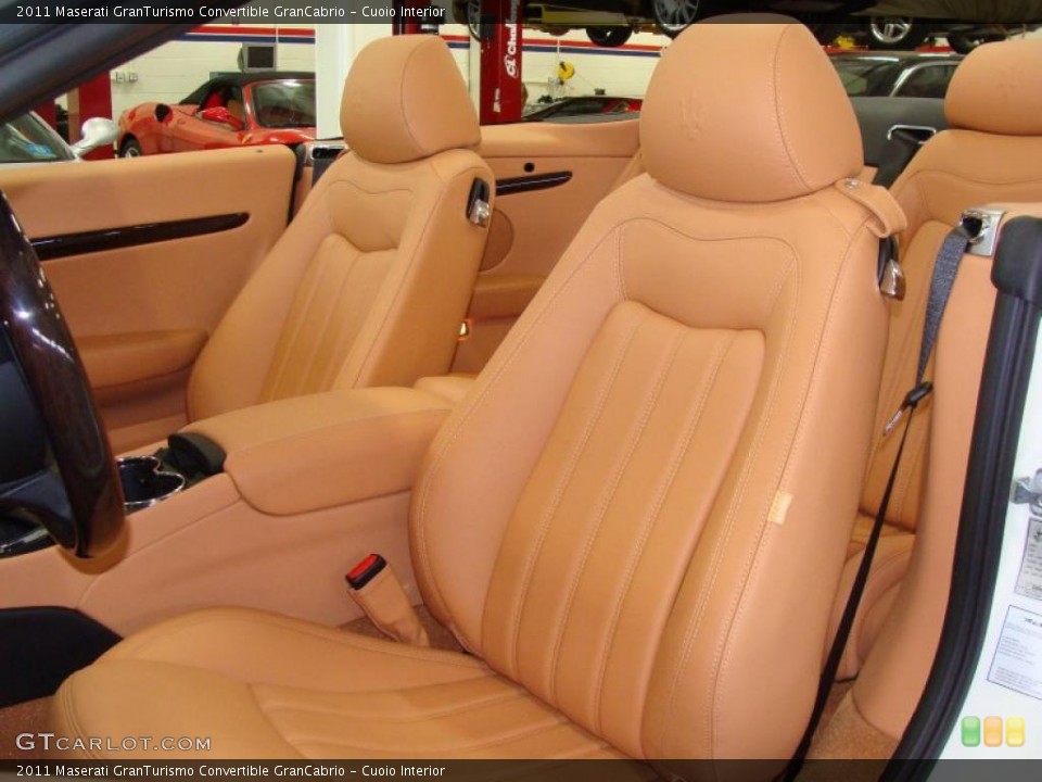 Cuoio Interior Photo for the 2011 Maserati GranTurismo Convertible GranCabrio #46549046