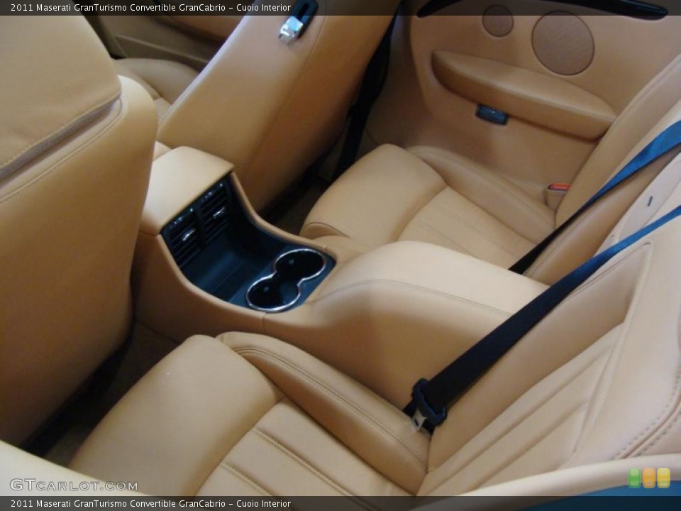 Cuoio Interior Photo for the 2011 Maserati GranTurismo Convertible GranCabrio #46549091