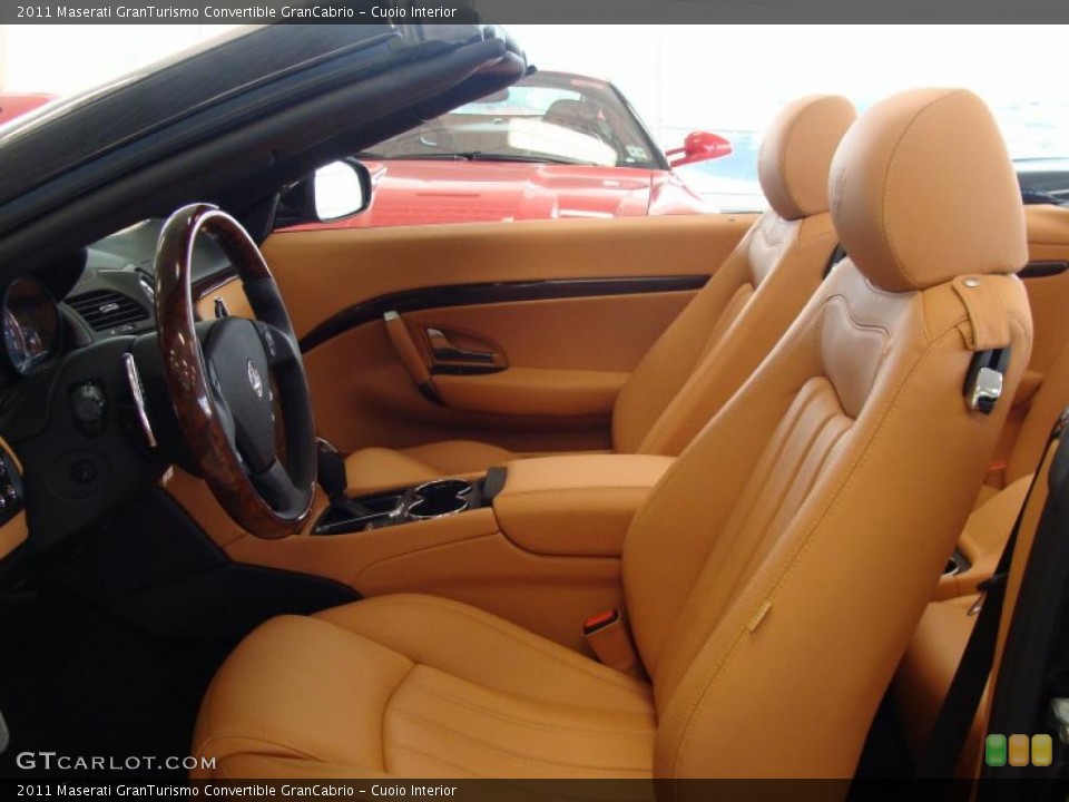 Cuoio Interior Photo for the 2011 Maserati GranTurismo Convertible GranCabrio #46549214