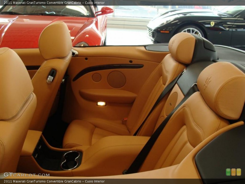 Cuoio Interior Photo for the 2011 Maserati GranTurismo Convertible GranCabrio #46549220
