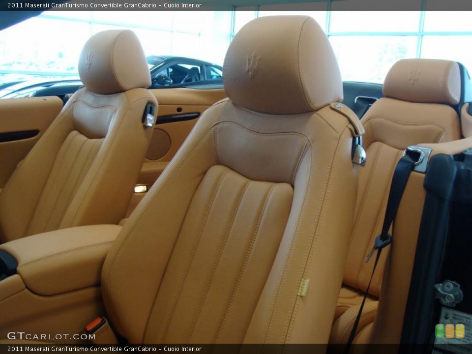 Cuoio Interior Photo for the 2011 Maserati GranTurismo Convertible GranCabrio #46549226