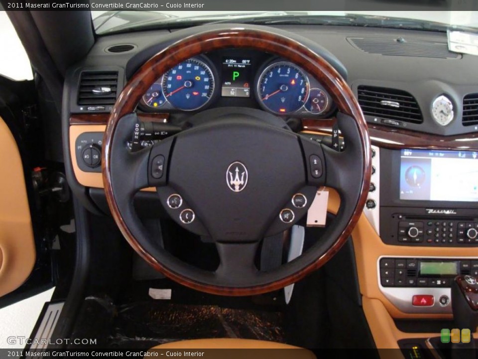 Cuoio Interior Steering Wheel for the 2011 Maserati GranTurismo Convertible GranCabrio #46549238