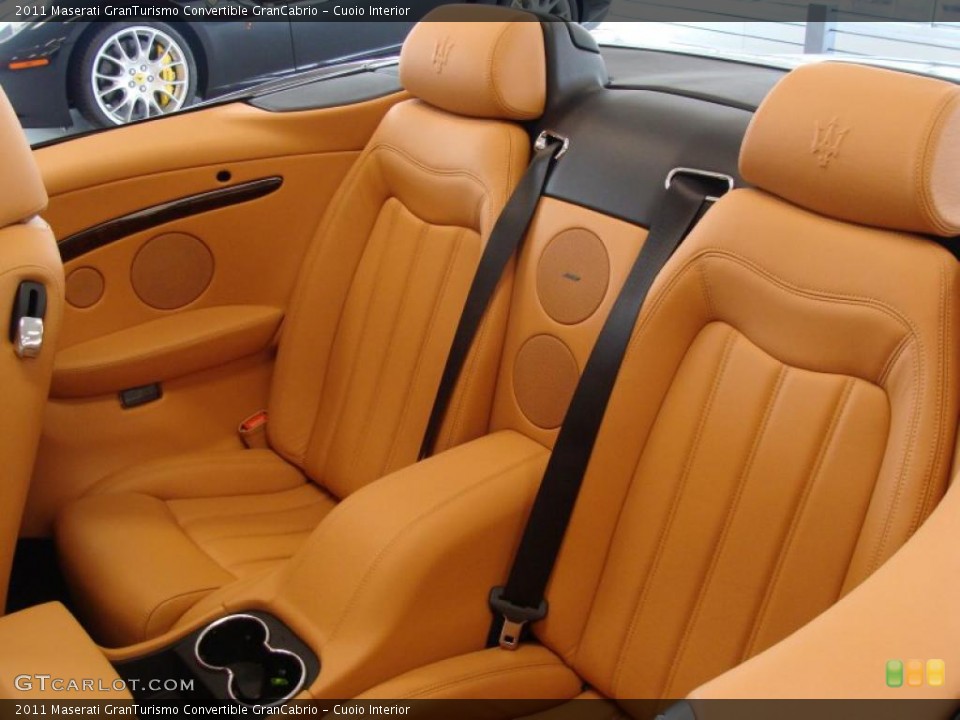 Cuoio Interior Photo for the 2011 Maserati GranTurismo Convertible GranCabrio #46549268