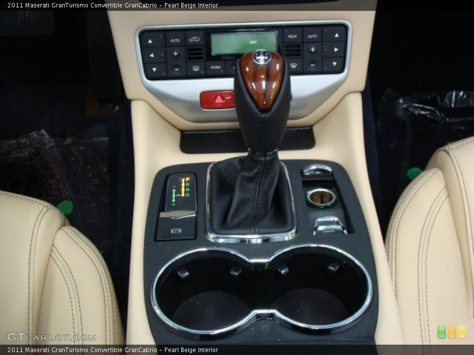 Pearl Beige Interior Transmission for the 2011 Maserati GranTurismo Convertible GranCabrio #46549442