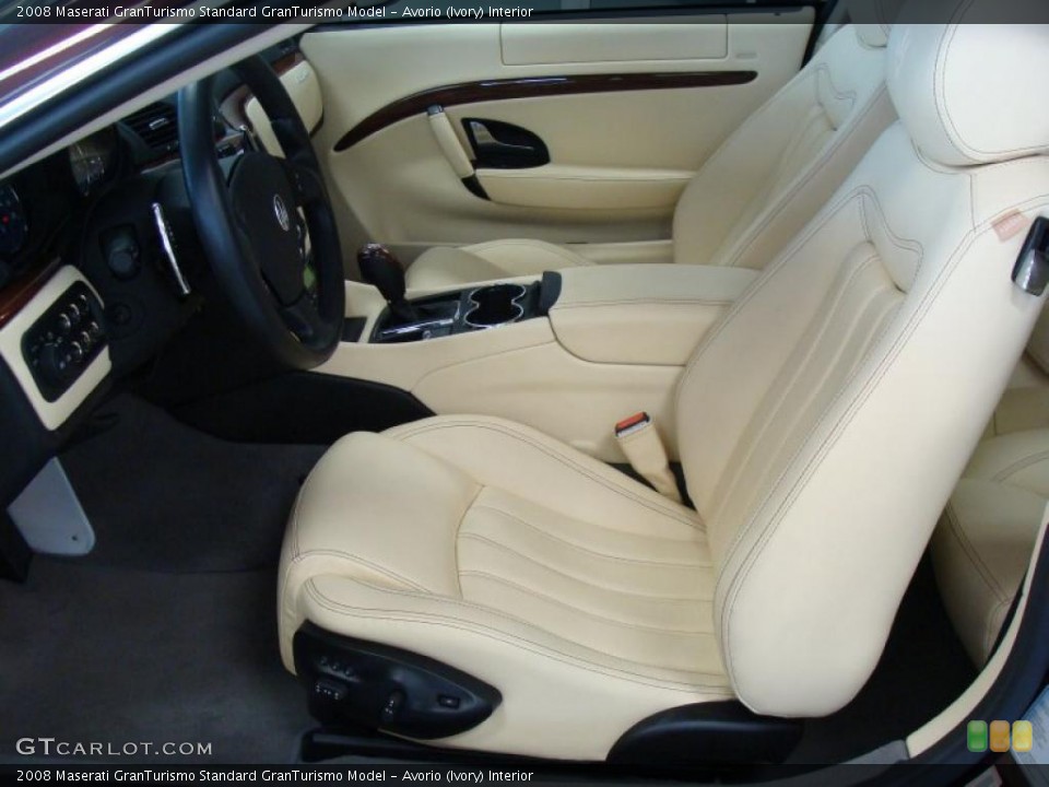Avorio (Ivory) Interior Front Seat for the 2008 Maserati GranTurismo  #46549532