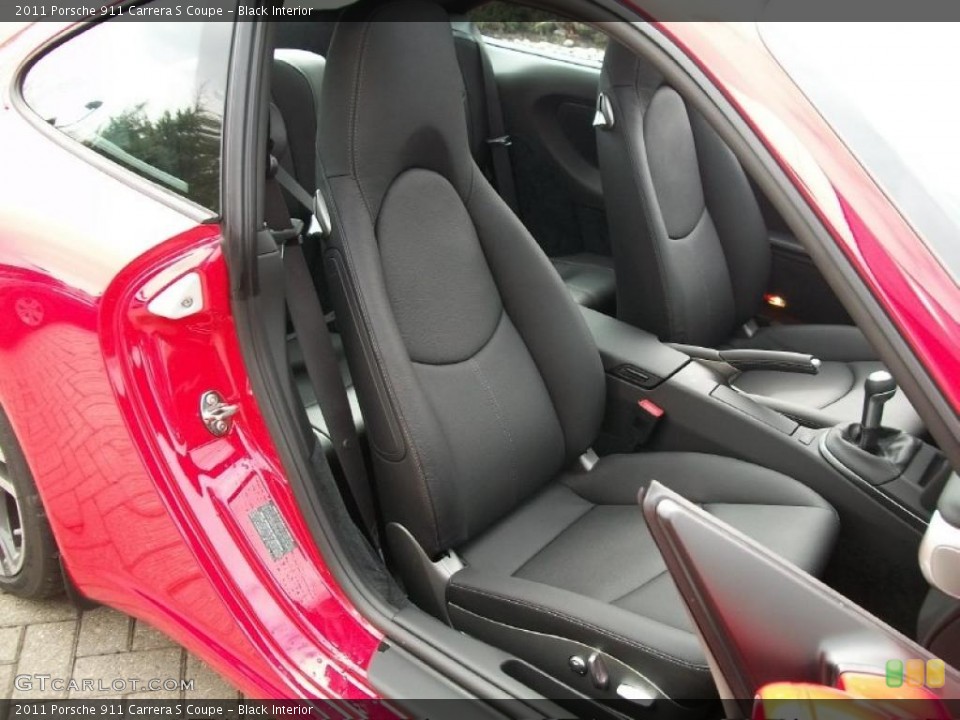 Black Interior Photo for the 2011 Porsche 911 Carrera S Coupe #46549610