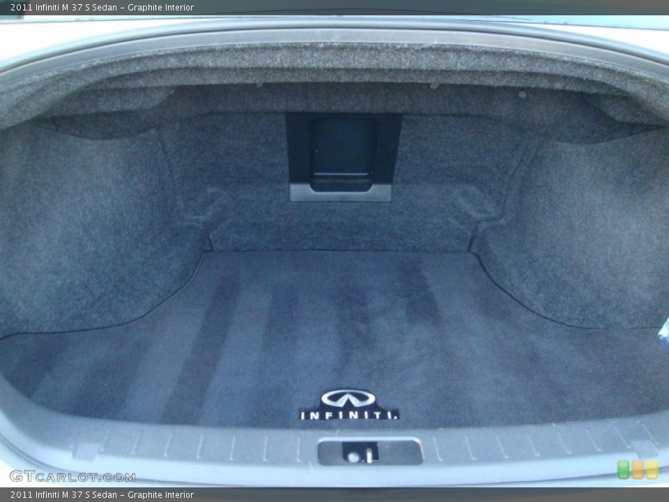 Graphite Interior Trunk for the 2011 Infiniti M 37 S Sedan #46550801