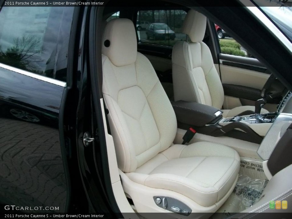 Umber Brown/Cream Interior Photo for the 2011 Porsche Cayenne S #46551068