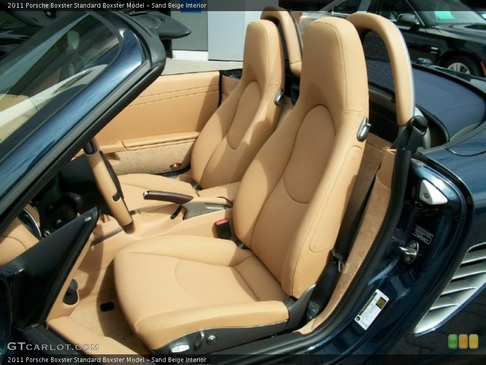 Sand Beige Interior Photo for the 2011 Porsche Boxster  #46551251