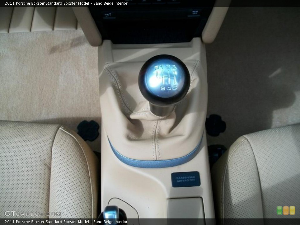 Sand Beige Interior Transmission for the 2011 Porsche Boxster  #46551305