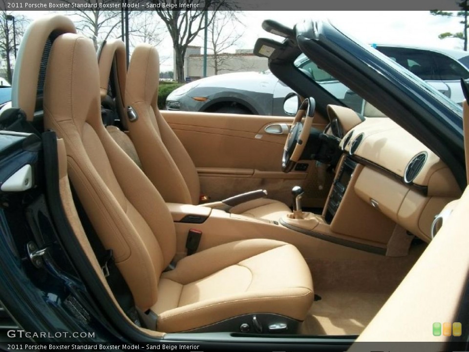 Sand Beige Interior Photo for the 2011 Porsche Boxster  #46551365