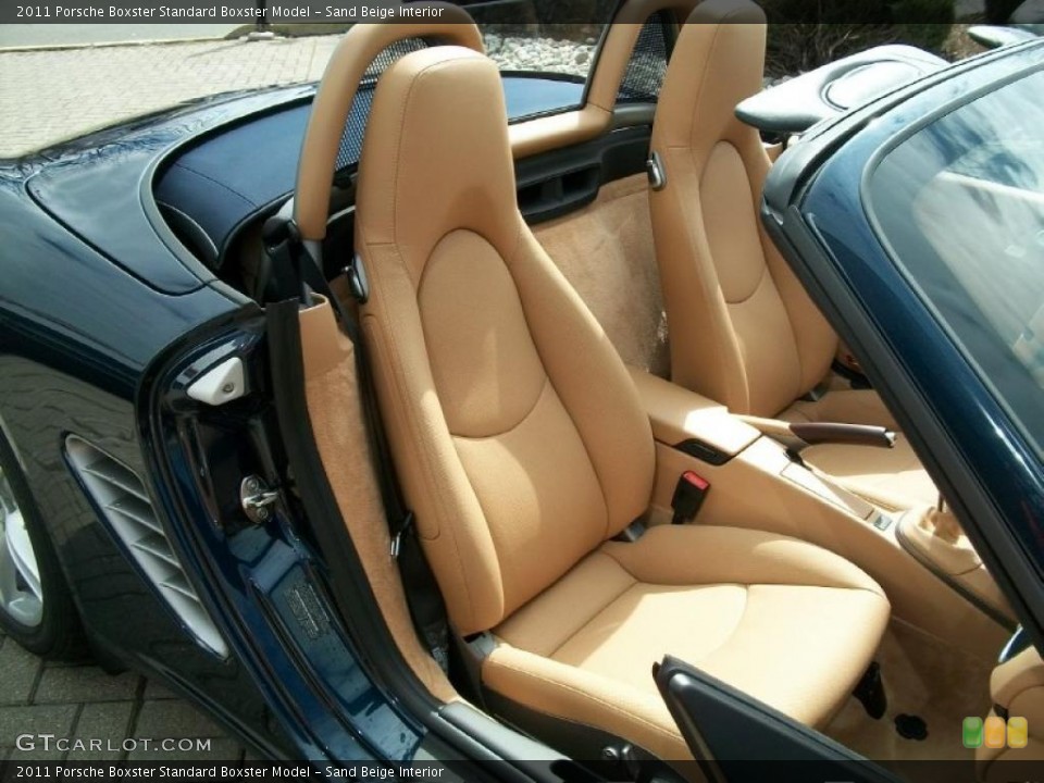 Sand Beige Interior Photo for the 2011 Porsche Boxster  #46551374
