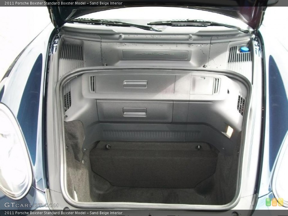 Sand Beige Interior Trunk for the 2011 Porsche Boxster  #46551383