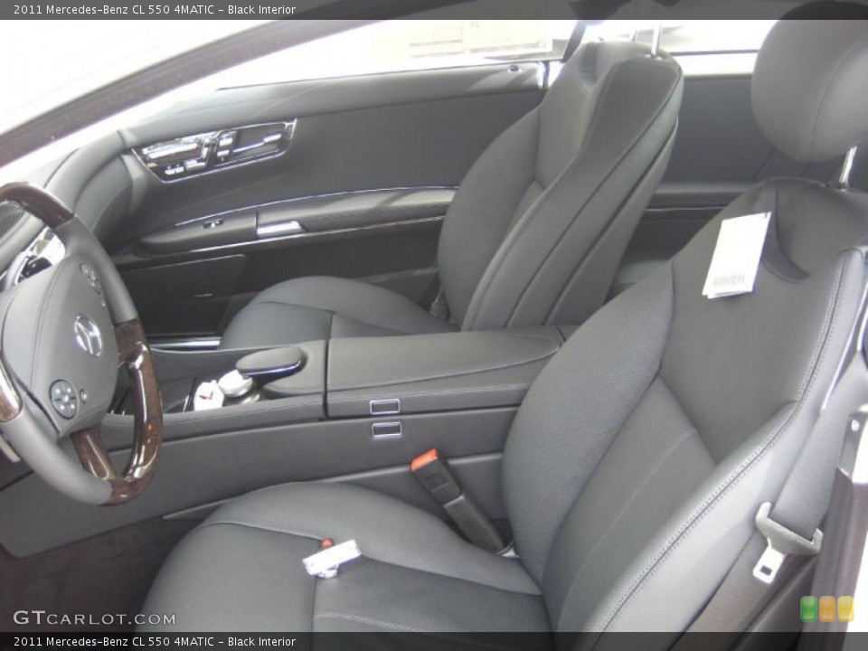 Black Interior Photo for the 2011 Mercedes-Benz CL 550 4MATIC #46551386