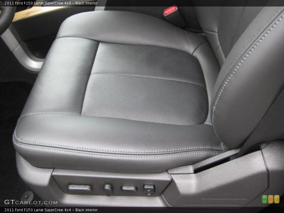 Black Interior Photo for the 2011 Ford F150 Lariat SuperCrew 4x4 #46551566