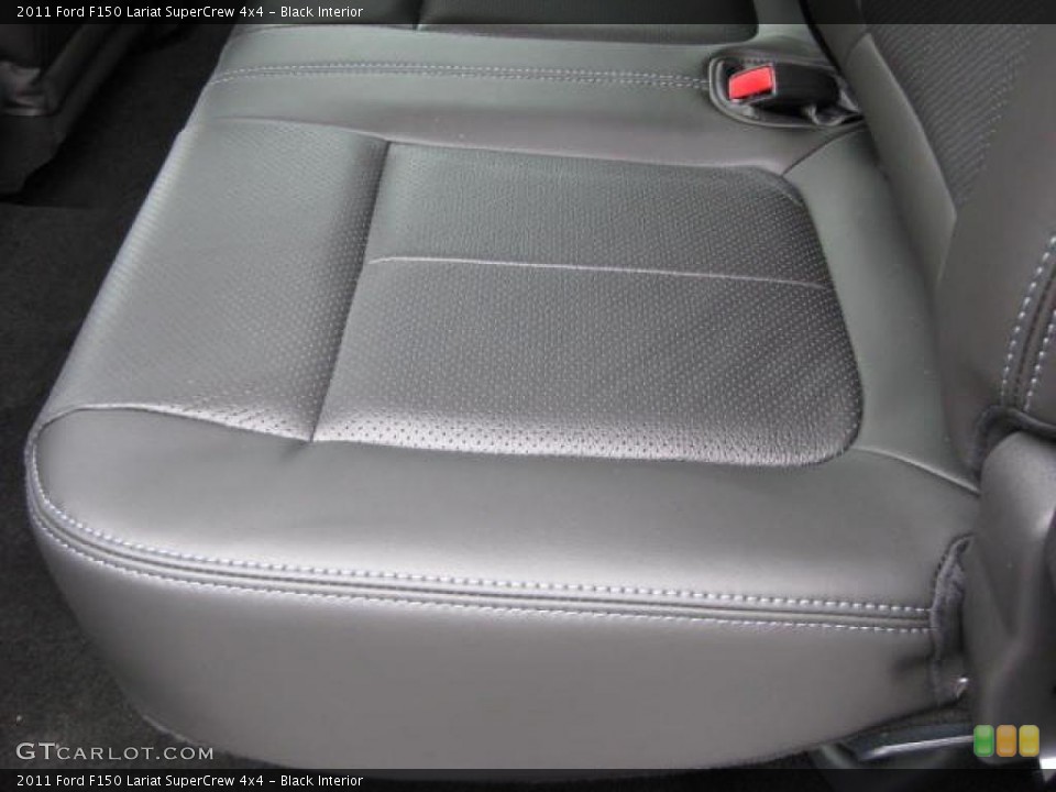 Black Interior Photo for the 2011 Ford F150 Lariat SuperCrew 4x4 #46551602