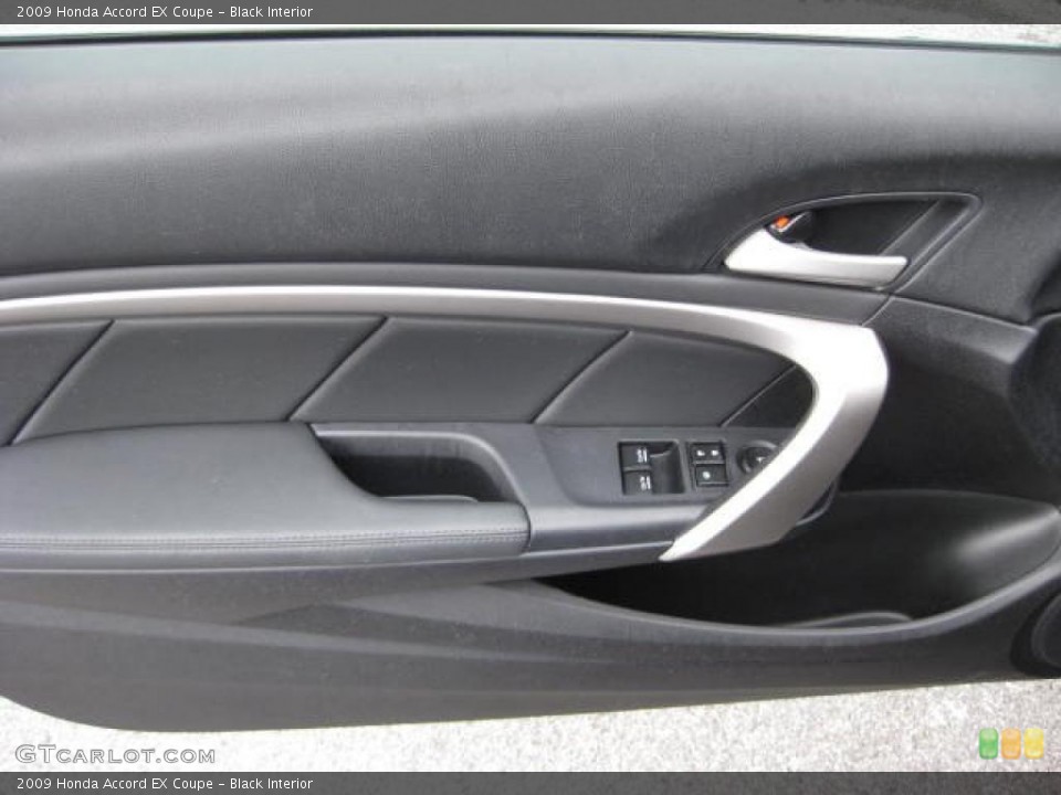 Black Interior Door Panel for the 2009 Honda Accord EX Coupe #46551914