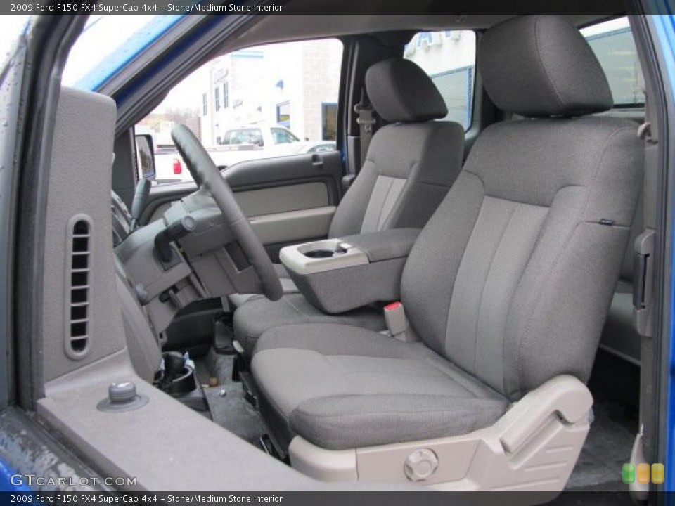 Stone/Medium Stone Interior Photo for the 2009 Ford F150 FX4 SuperCab 4x4 #46554233