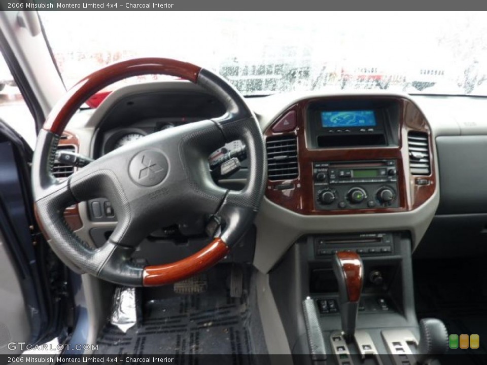 Charcoal Interior Dashboard for the 2006 Mitsubishi Montero Limited 4x4 #46556876